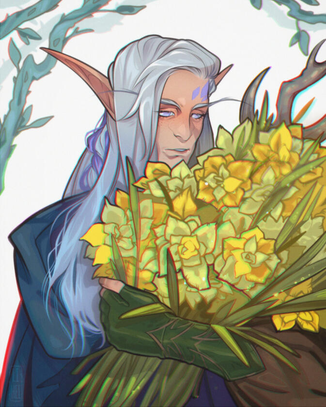 HALFBODY - $200 ( Flat colors - $160 )